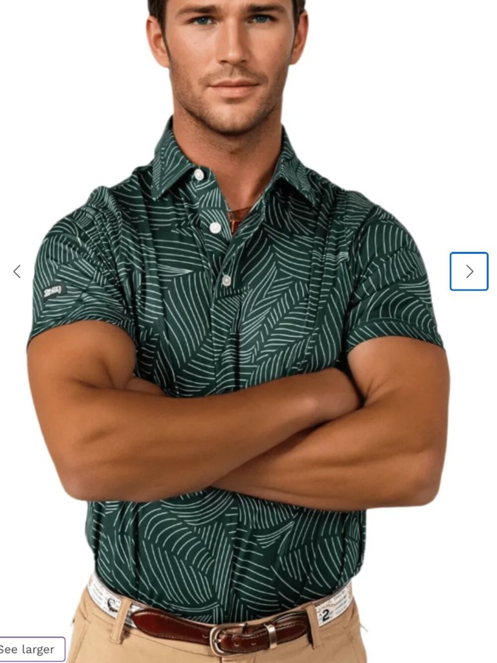 Bermuda Leaf Polo